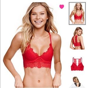 Victoria Secret PINK Date Lightly Lined Bralette L